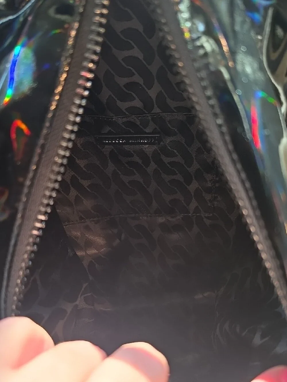 Rebecca Minkoff sleek glossy